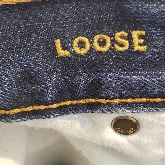 American Eagle Jeans AE Loose Straight Denim Mens 34X30 Medium Wash - Picture 8 of 11